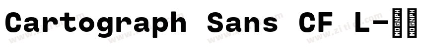 Cartograph Sans CF L字体转换 Cartograph Sans CF L字体转换